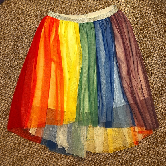 Rainbow Tulle skirt - Picture 1 of 5